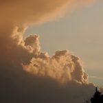 Cocooning les nuages en forme de coton