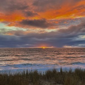 Impression soleil couchant